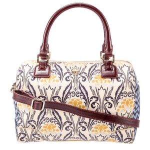 Tory Burch Patterned Top Handle Bag